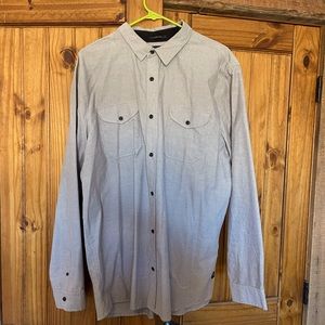 Roark Well Worn Long Sleeve Oxford Shirt size XL